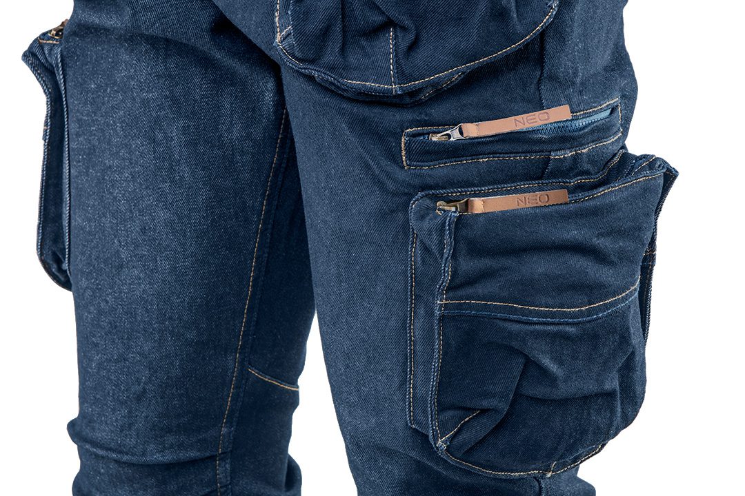 Штани робочі Denim, розмір M, темно-сині Штани робочі Denim, розмір M, темно-сині