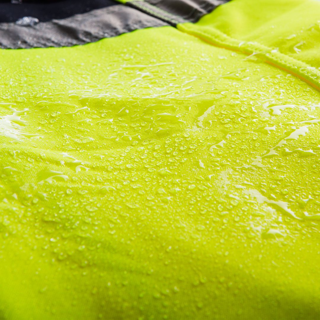 Напівкомбінезон робочий, сигнальний, водостійкий, жовтий, розмір L Напівкомбінезон робочий, сигнальний, водостійкий, жовтий, розмір L