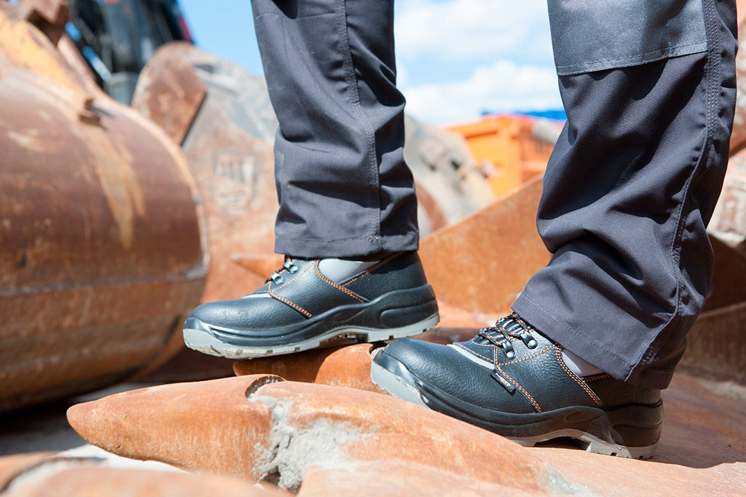 Черевики робочі, шкіра, сталевий носок, p.40 Черевики робочі, шкіра, сталевий носок, p.40