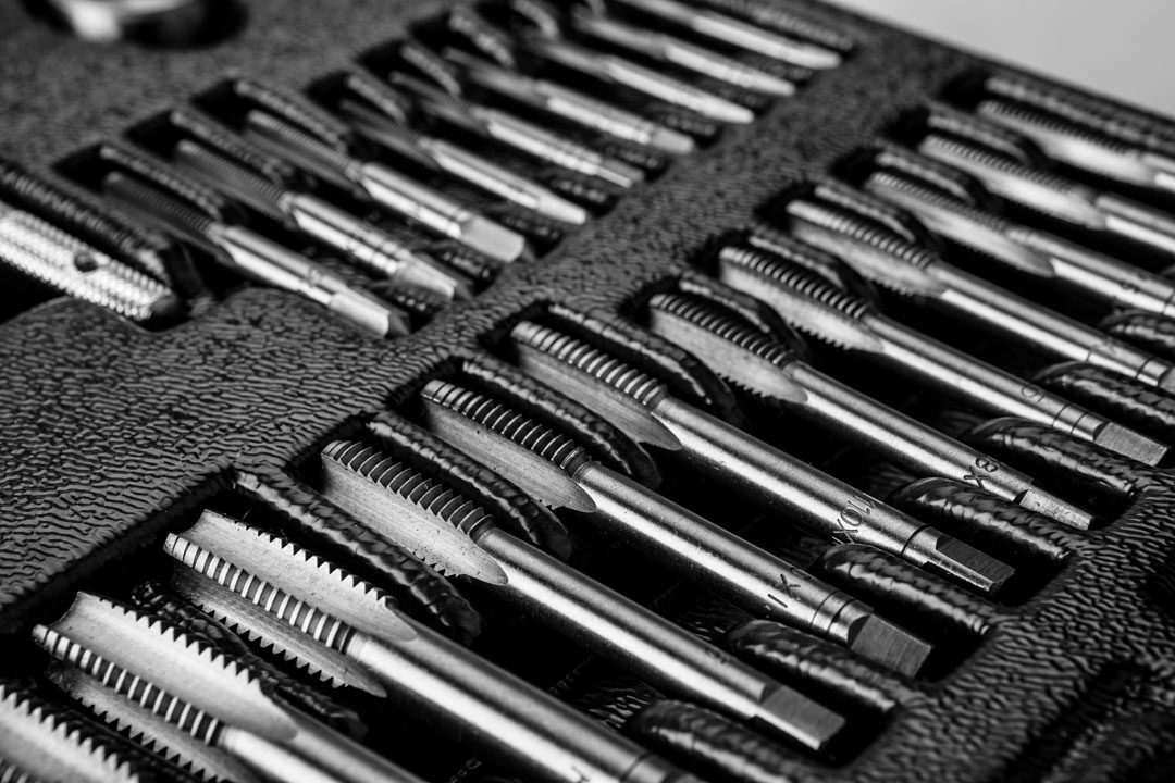 Neo Tools Плашки та мітчики, набір 31шт, M3-M12 Neo Tools Плашки та мітчики, набір 31шт, M3-M12