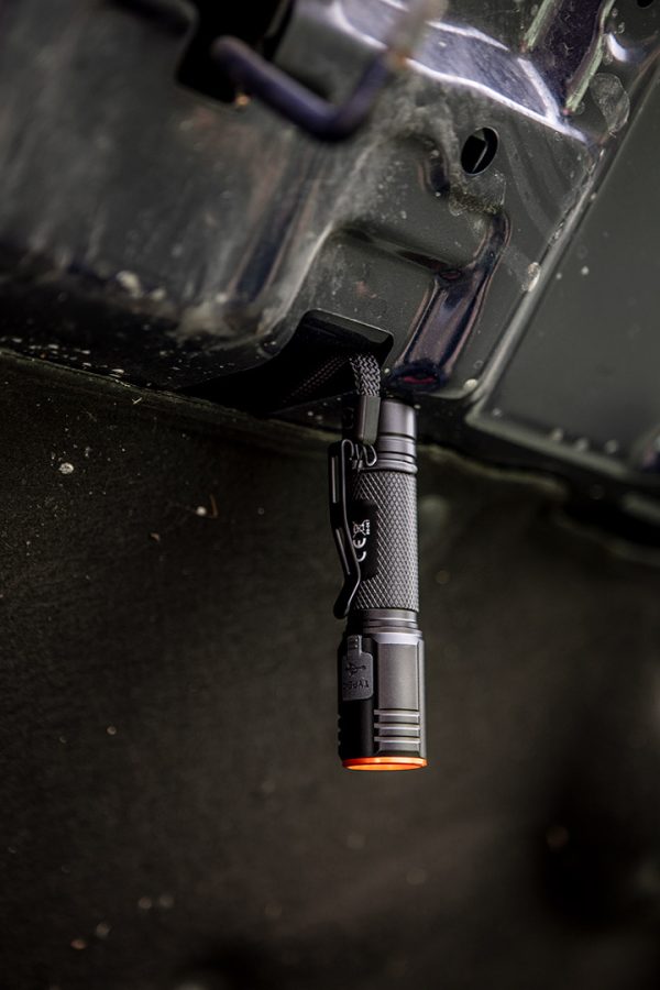 Ліхтар акумуляторний, алюмінієвий корпус USB C 2000 lm CHN LED