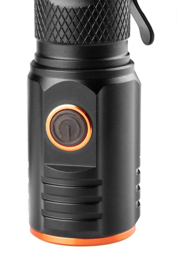 Ліхтар акумуляторний, алюмінієвий корпус USB C 2000 lm CHN LED