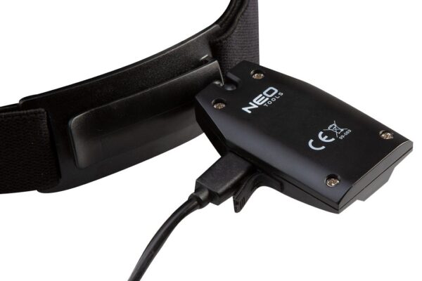 Налобний ліхтар з акумулятором USB 180 lm COB LED + датчик руху