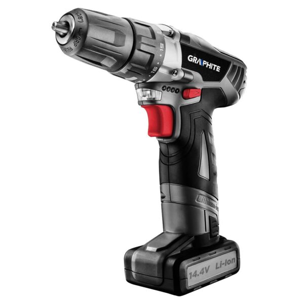 Дриль-шуруповерт 14.4В Li-Ion 1.5А·год — Graphite (58G214)