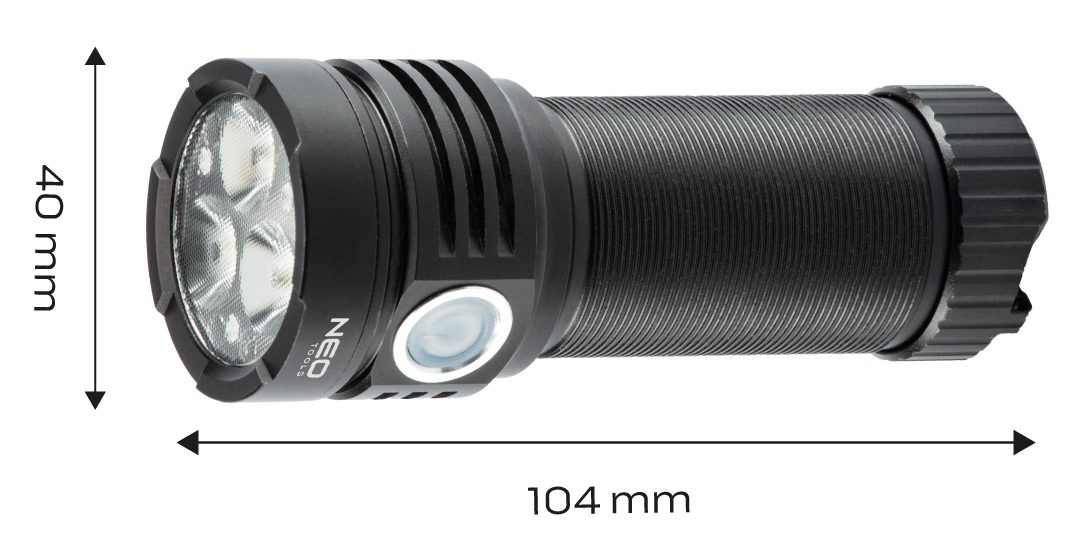 Акумуляторний USB-ліхтарик, 3300 лм, OSRAM P9 LED Акумуляторний USB-ліхтарик, 3300 лм, OSRAM P9 LED