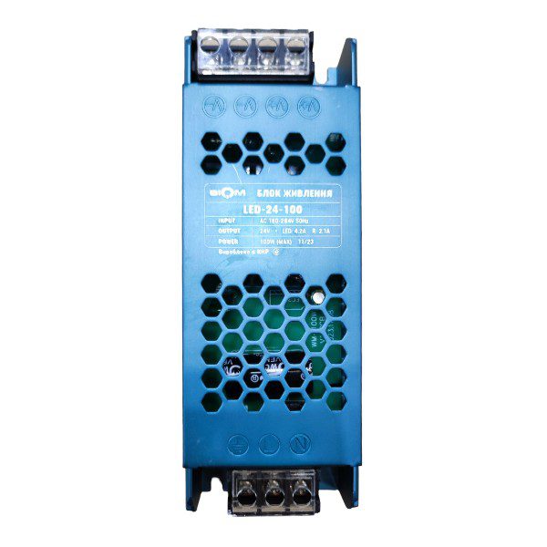 Блок живлення BIOM LED-24-100. 24В/100Вт/4.2А (B_23441) Блок живлення BIOM LED-24-100. 24В/100Вт/4.2А (B_23441)