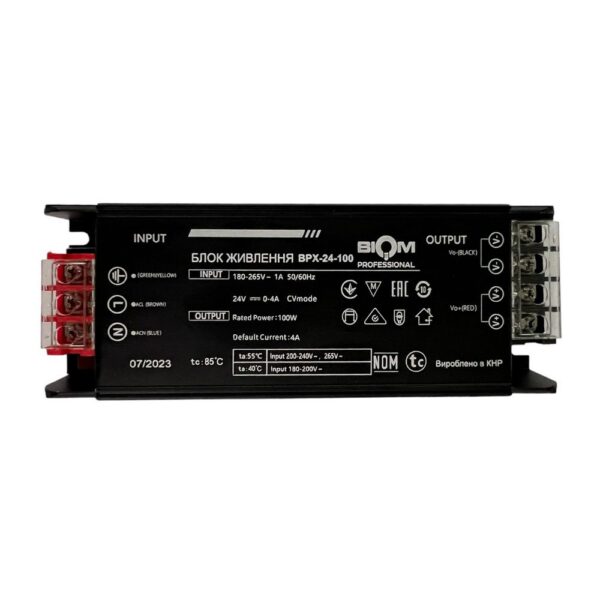 Блок живлення BIOM Professional DC24 100W BPX-24-100 4А