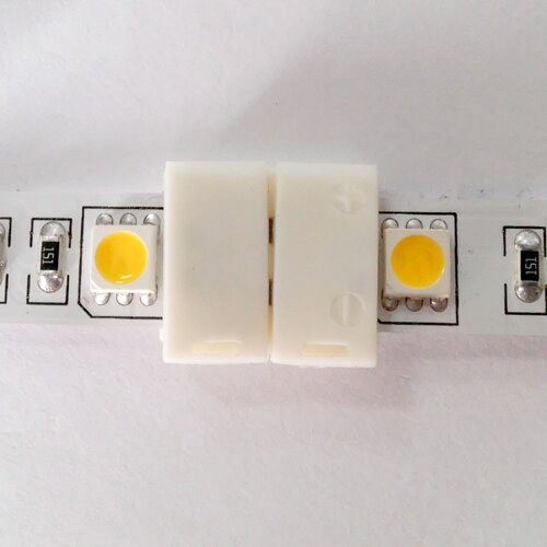 Конектор для LED-стрічок OEM №2, 10mm joint (затискач-затискач) (B_00562) Конектор для LED-стрічок OEM №2, 10mm joint (затискач-затискач) (B_00562)