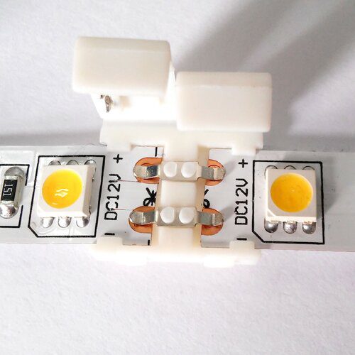 Конектор для LED-стрічок OEM №2, 10mm joint (затискач-затискач) (B_00562) Конектор для LED-стрічок OEM №2, 10mm joint (затискач-затискач) (B_00562)