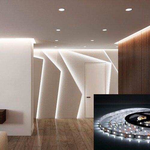 LED-стрічка світлодіодна ST-12-2835-60-CW-20-V2, білий, негерметична, OEM (B_14369) LED-стрічка світлодіодна ST-12-2835-60-CW-20-V2, білий, негерметична, OEM (B_14369)