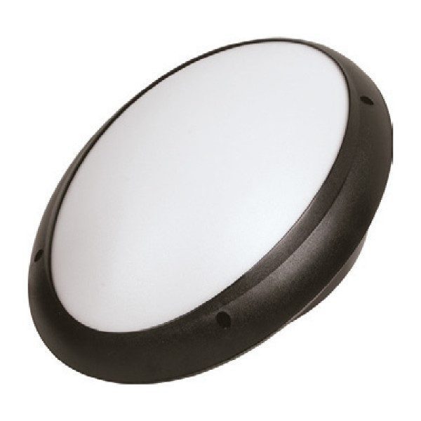 Світильник пластиковий Акуа Опал Овал чорний