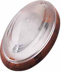 Світильник пластиковий Овал Нінова горіх