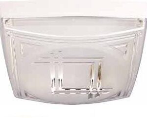 Світильник пластиковий Модерна 1х26Вт білий