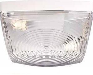 Світильник пластиковий Класика білий 2хЕ27 білий