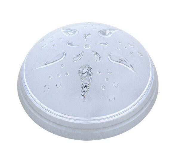 Світильник пластиковий Уфо Роза Вітрів срібло