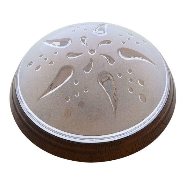 Світильник пластиковий Уфо Роза Вітрів  горіх