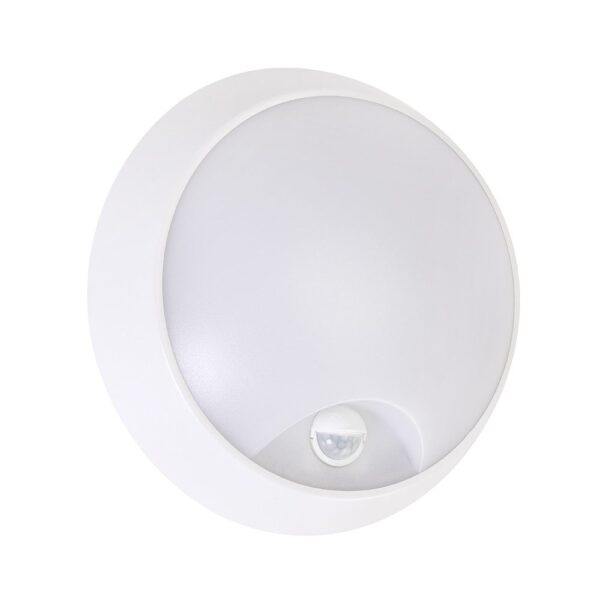 Світлодіодний світильник вологозахищений SORENTO 3CCT 20W IP54 білий  з датчиком руху