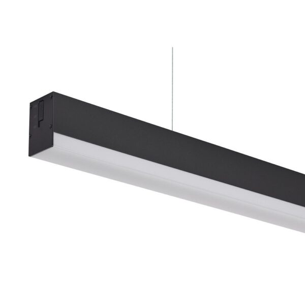 Підвісний лінійний світильник FORTUNE5-40 3CCT 40W  (Чорний)