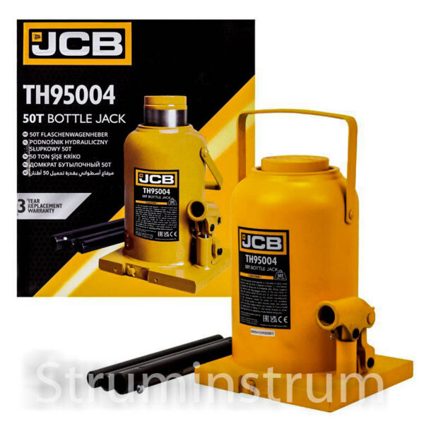 Домкрат пляшковий JCB Tools 50т JCB-TH95004