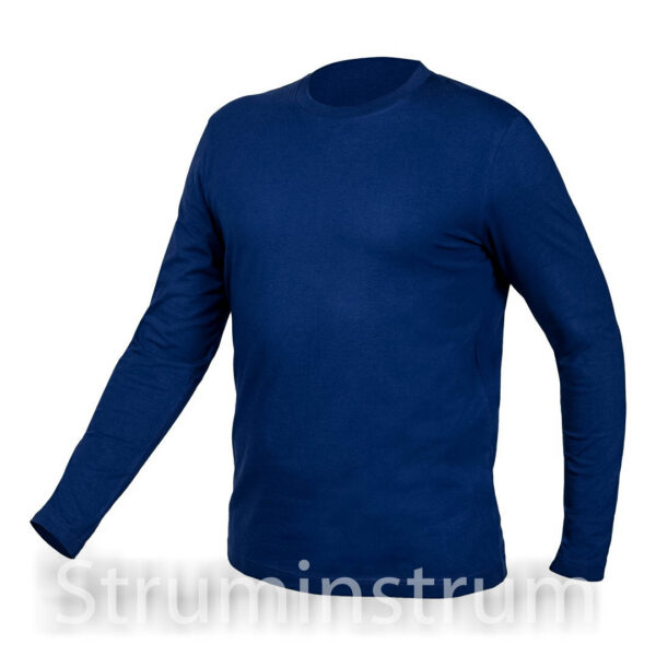 Футболка з довгими рукавами, темно-синя, розмір S
