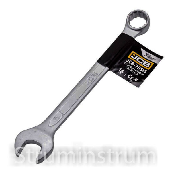 Ключ рожково-накидний JCB 16 мм модель JCB-75516 (57179)