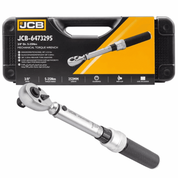 Динамометричний ключ 3/8" (5-25 Нм) JCB Tools JCB-6473295