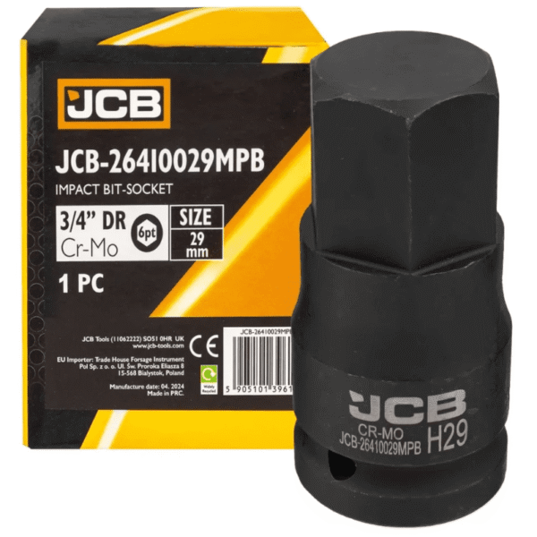 Головка-біта ударна HEX JCB 3/4" 29 мм серія JCB-26410029MPB (60330)