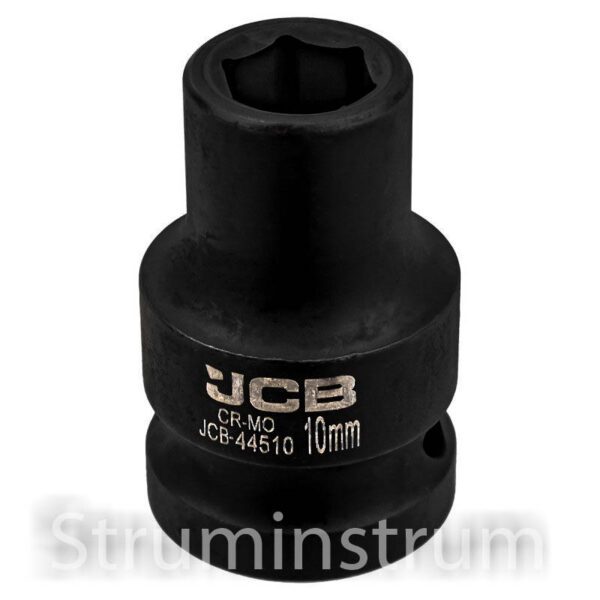 Гoлoвкa тopцeвa удapнa 1/2" 10 мм (6-гранна) JCB Tools JCB-44510