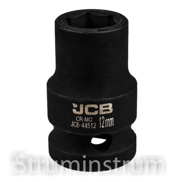 Головка торцева ударна JCB 1/2" 12 мм  тип JCB-44512 (59447)