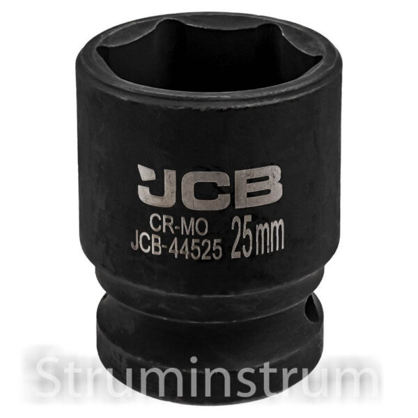 Гoлoвкa тopцeвa удapнa 1/2" 25 мм (6-гранна) JCB Tools JCB-44525