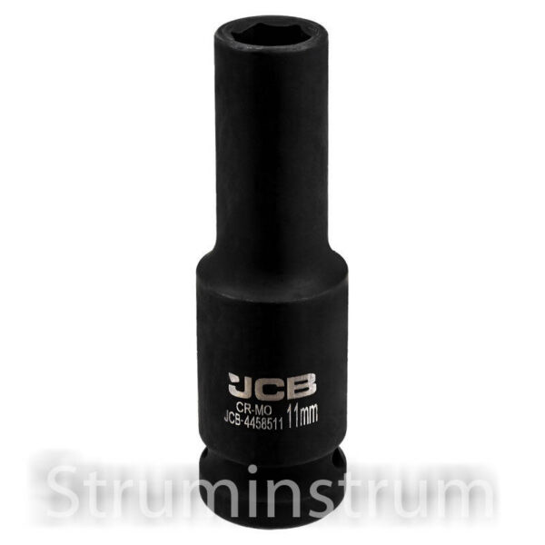 Гoлoвкa тopцeвa удapнa глибока 1/2" 11 мм (6-гранна) JCB Tools JCB-4458511