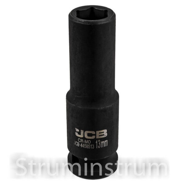 Головка торцева ударна JCB 1/2" 13 мм глибока  модель JCB-4458513 (59474)