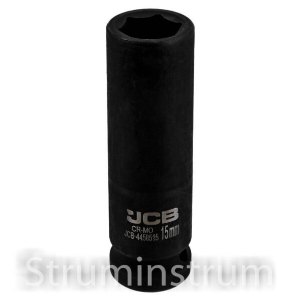 Головка торцева ударна JCB 1/2" 15 мм глибока  серія JCB-4458515 (59476)