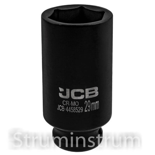 Головка торцева ударна JCB 1/2" 29 мм глибока  тип JCB-4458529 (59489)