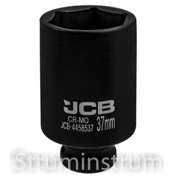 Головка торцева ударна JCB 1/2" 37 мм глибока  серія JCB-4458537 (59495)