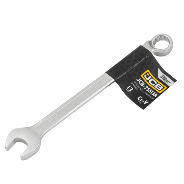 Ключ рожково-накидний JCB 13 мм відігнутий на 75° модель JCB-75513A (59332)