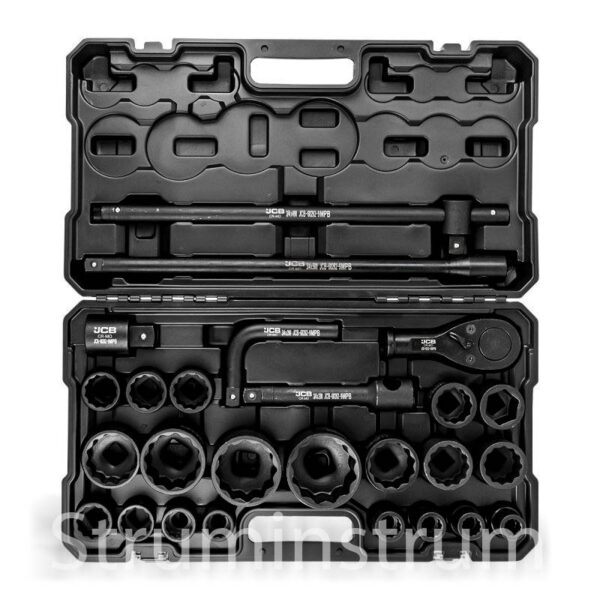Набір інструментів ударних 26 од. 3/4", 1" (12гр.) JCB Tools JCB-68262-9MPB