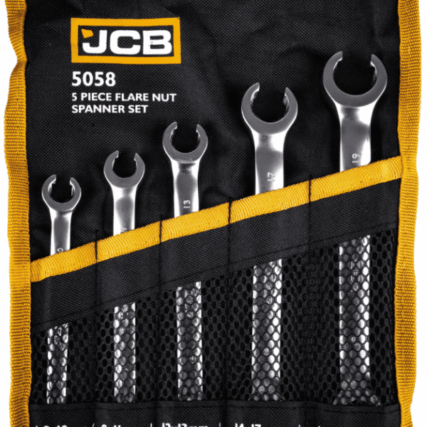 Набір розрізних ключів в чохлі 5 од. JCB Tools JCB-5058P (JCB-5058)