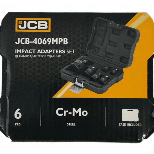 Набір ударних адаптерів 6 од. JCB Tools JCB-4069MPB