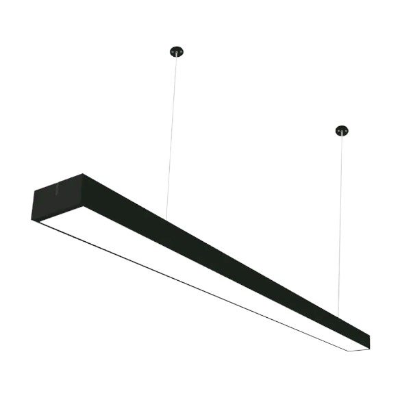Лінійний LED світильник LN-5-36-12070-5-B 32W 5000К 1200mm чорний з підвісом