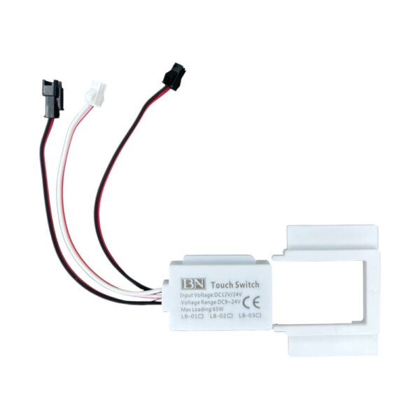 Сенсорний вимикач для дзеркал LB-03/1, 1 клавиша, 1*65W, dimmer, DC12-24V