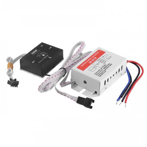 Вимикач сенсорний для дзеркал SM-621w ON-OFF, 1 клавіша, 1×500Вт, DC220V (B_21033)