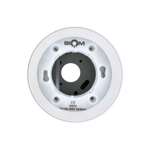 LED-світильник накладний SP-G05R-W-AL для лампи GX53, білий, BIOM (B_25622) LED-світильник накладний SP-G05R-W-AL для лампи GX53, білий, BIOM (B_25622)