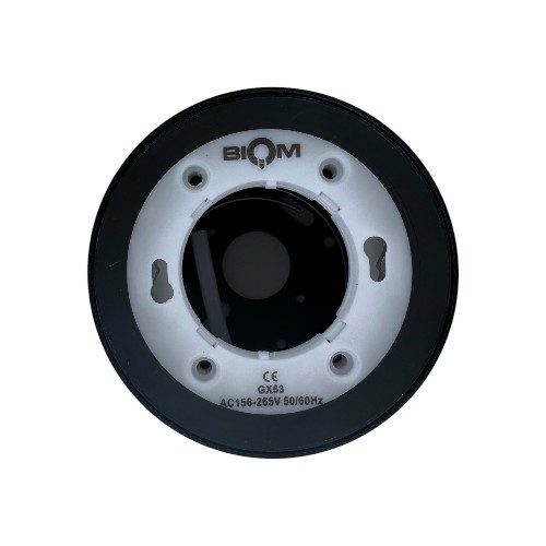 LED-світильник накладний SP-G06R-B-AL для лампи GX53, чорний, BIOM (B_25623) LED-світильник накладний SP-G06R-B-AL для лампи GX53, чорний, BIOM (B_25623)