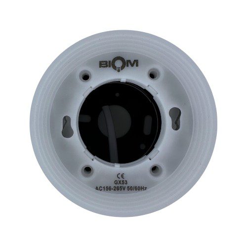 LED-світильник накладний SP-G08R-B-AL для лампи GX53, чорний, BIOM (B_25625) LED-світильник накладний SP-G08R-B-AL для лампи GX53, чорний, BIOM (B_25625)