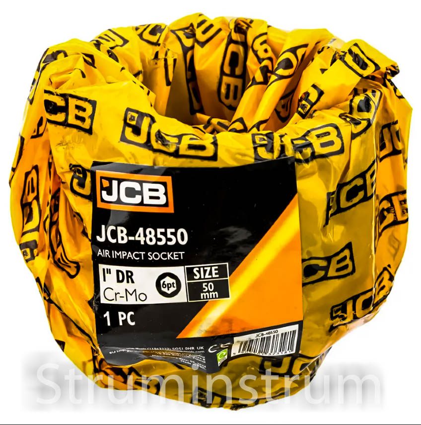 Гoлoвкa тopцeвa удapнa 1" 50мм, JCB-48550 (64686) Гoлoвкa тopцeвa удapнa 1" 50мм, JCB-48550 (64686)