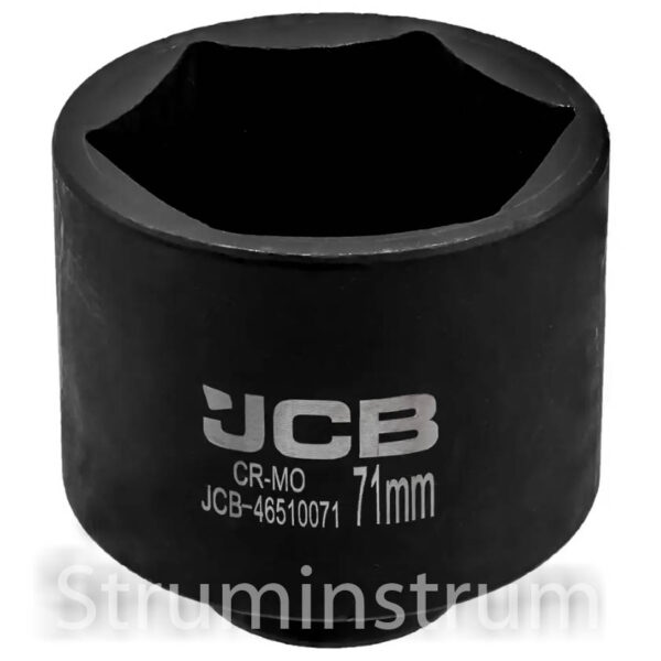 Головка торцева ударна глибока 3/4" 71мм, серія JCB-46510071 (65591)