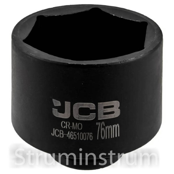 Гoлoвкa тopцeвa удapнa глибока 3/4" 76мм, серія JCB-46510076 (65595)