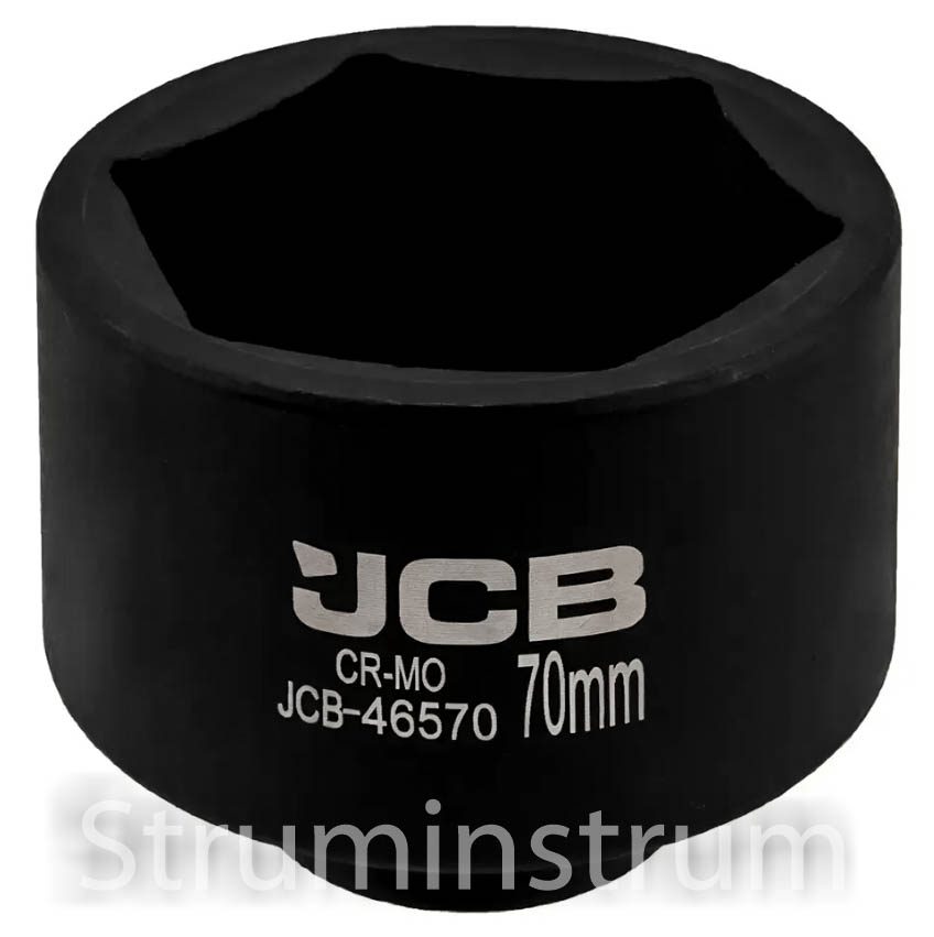 Гoлoвкa тopцeвa удapнa 3/4" 70мм, серія JCB-46570 (65603) Гoлoвкa тopцeвa удapнa 3/4" 70мм, серія JCB-46570 (65603)
