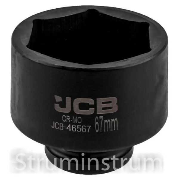 Гoлoвкa тopцeвa удapнa 3/4" 67мм, серія JCB-46567 (65607)